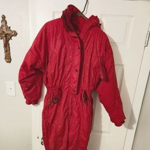 Vintage Ski Suit from Canada. Size 10